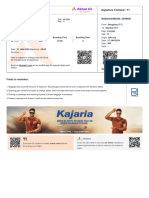 Akasa Air E-Boarding Pass - F41CNS - Dhiren