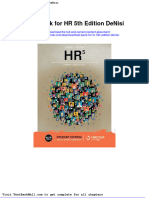 Full Download Test Bank For HR 5th Edition Denisi PDF Full Chapter
