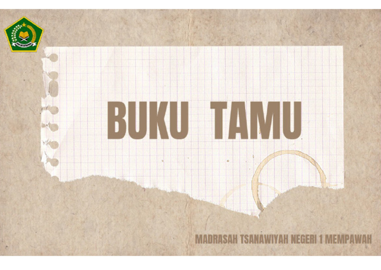 Cover Buku Tamu | PDF