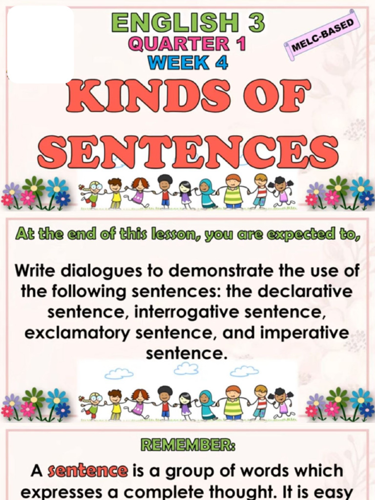 Lesson 4.1-Use Different Kinds of Sentences in A Dialogue (E.g ...