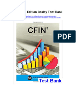 Instant Download Cfin 5th Edition Besley Test Bank PDF Full Chapter