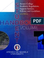 Ateneo de Manila College Student Handbook 2023 Volume 1