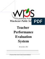 WPS Teacher Eval Handbook