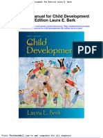 Full Download Solution Manual For Child Development 9th Edition Laura e Berk PDF Full Chapter