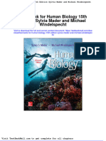 Full Download Test Bank For Human Biology 15th Edition Sylvia Mader and Michael Windelspecht PDF Full Chapter