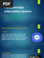 Fundamentals Information System