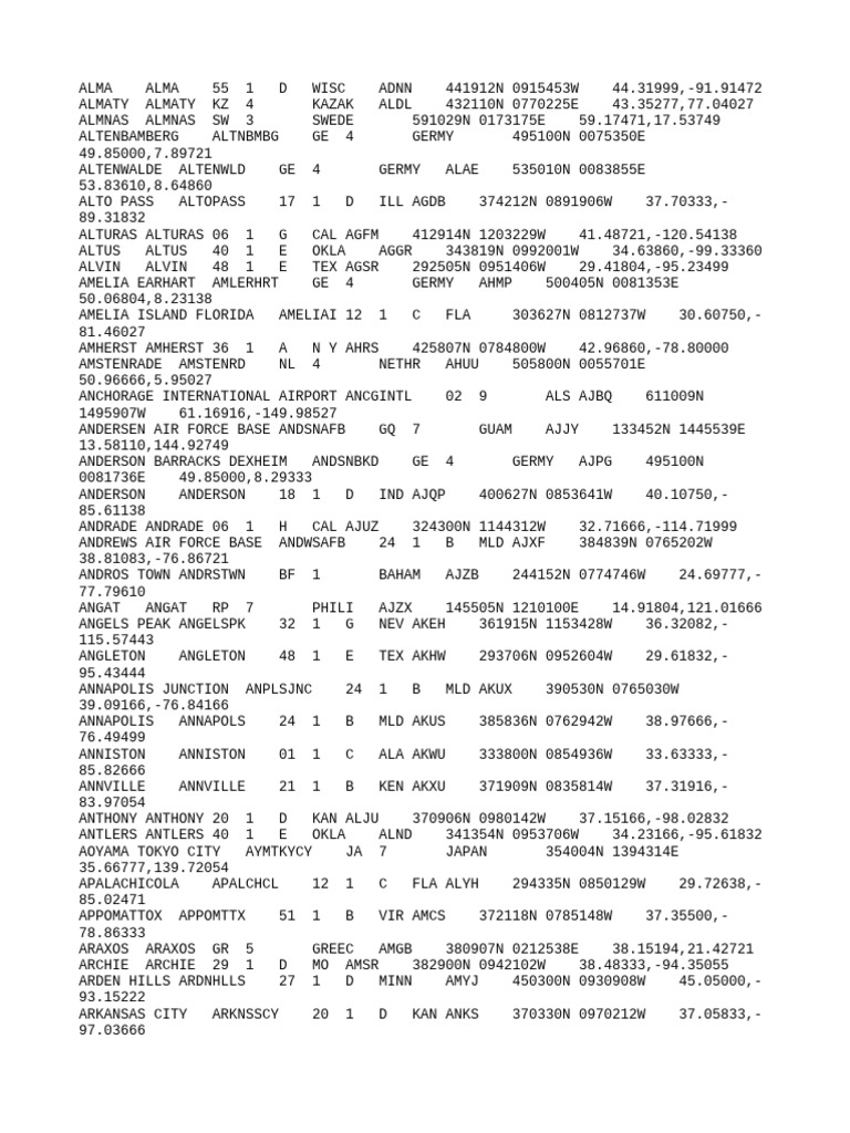 Coordinates | PDF