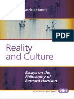 (Value Inquiry Book Series - Interpretation and Translation) Hanna, Patricia - Harrison, Bernard - Reality and Culture (2014