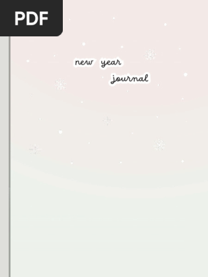 new year journal