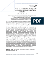 Upravljanje U Vanrednim Situacijama Nastalim Terorističkim Aktom