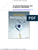 Full Download Test Bank For Human Physiology 2nd Edition Bryan H Derrickson PDF Full Chapter