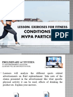 Fitness Exercises Mvpa Participations