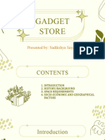 Gadget Store Presentation
