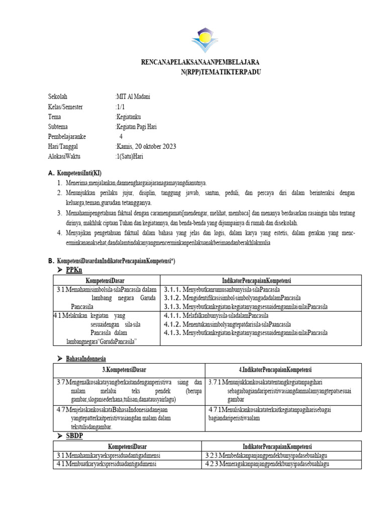 RPP Sunadi | PDF