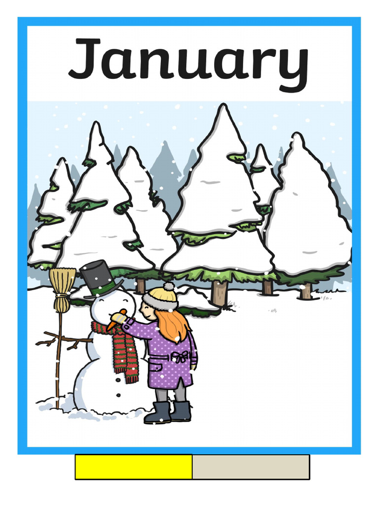 6 Months-Of-The-Year - Cards | PDF