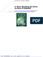 Full Download Test Bank For Stats Modeling The World 4th by Bock 0133864987 PDF Full Chapter