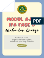 Modul Ajar Usaha Dan Energi Kelas 8