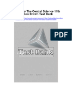 Instant Download Chemistry The Central Science 11th Edition Brown Test Bank PDF Full Chapter