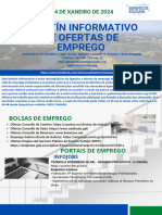 Ofertas de Emprego 4 de Xaneiro de 2024