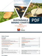 Sustainable Mining Charter Part B