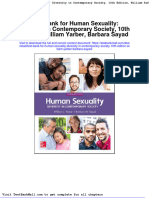 Full Download Test Bank For Human Sexuality Diversity in Contemporary Society 10th Edition William Yarber Barbara Sayad PDF Full Chapter