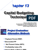 Capital Budgeting Tehnique-KH