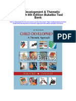 Instant Download Child Development A Thematic Approach 6th Edition Bukatko Test Bank PDF Full Chapter