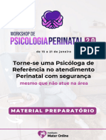 Apostila Preparatória - Workshop de Psicologia Perinatal 2.0 - 18wpp