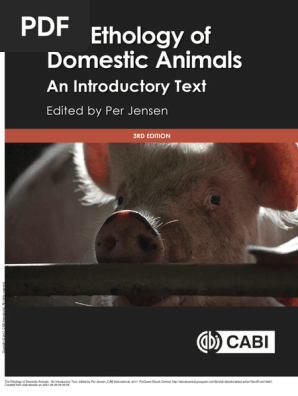 The Ethology of Domestic Animals an Introductory T...