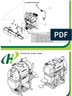 Pulverizador Herbicat Barra Protegida 900L I-106