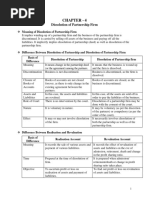 Dissolution Partnership Firm