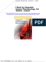 Full Download Test Bank For Integrated Cardiopulmonary Pharmacology 3rd Edition Colbert PDF Full Chapter