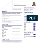 Sonia CV