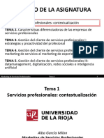 Marketing Servicios Profesionales TEMA1
