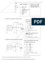 Jawaban Latihan Soal Op Amp Summing Differensial Amplifier 1 PDF