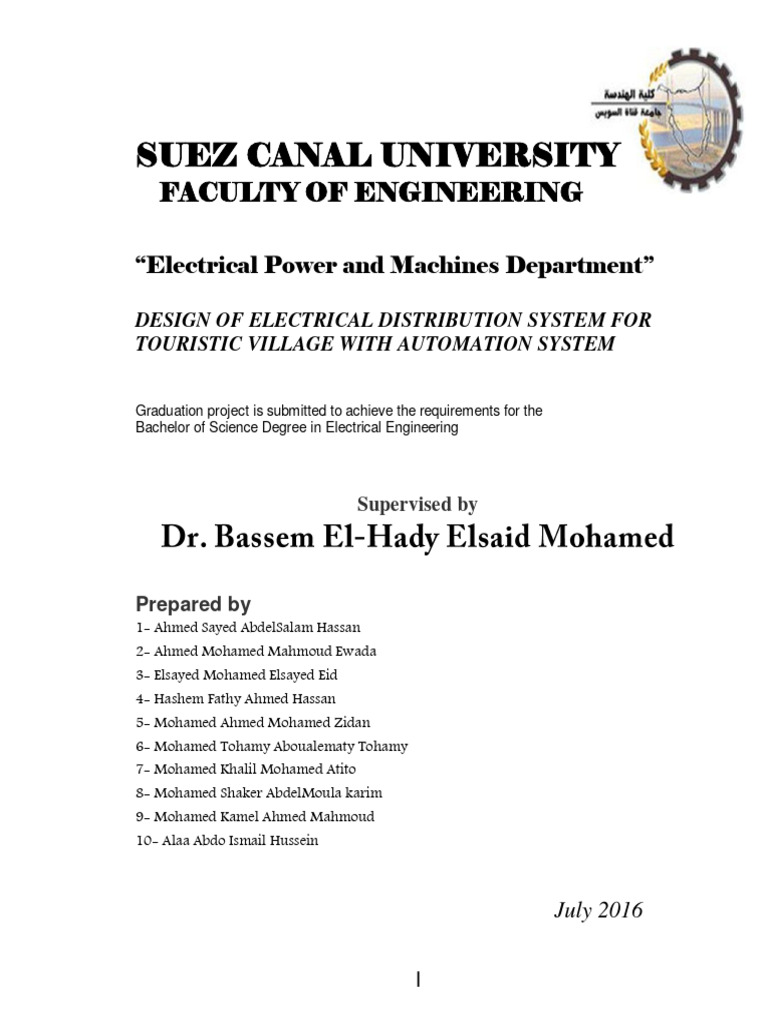 Electrical Distribution Design for Tourism | PDF | Transformer | Air ...