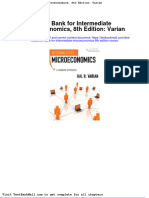 Full Download Test Bank For Intermediate Microeconomics 8th Edition Varian PDF Full Chapter