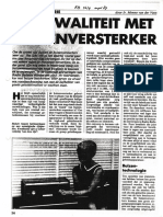 1987 100W Buizen Eindversterker Radio Bulletin