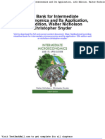 Full Download Test Bank For Intermediate Microeconomics and Its Application 12th Edition Walter Nicholson Christopher Snyder PDF Full Chapter