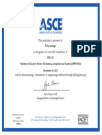 Floor Dynamics Course Certificate