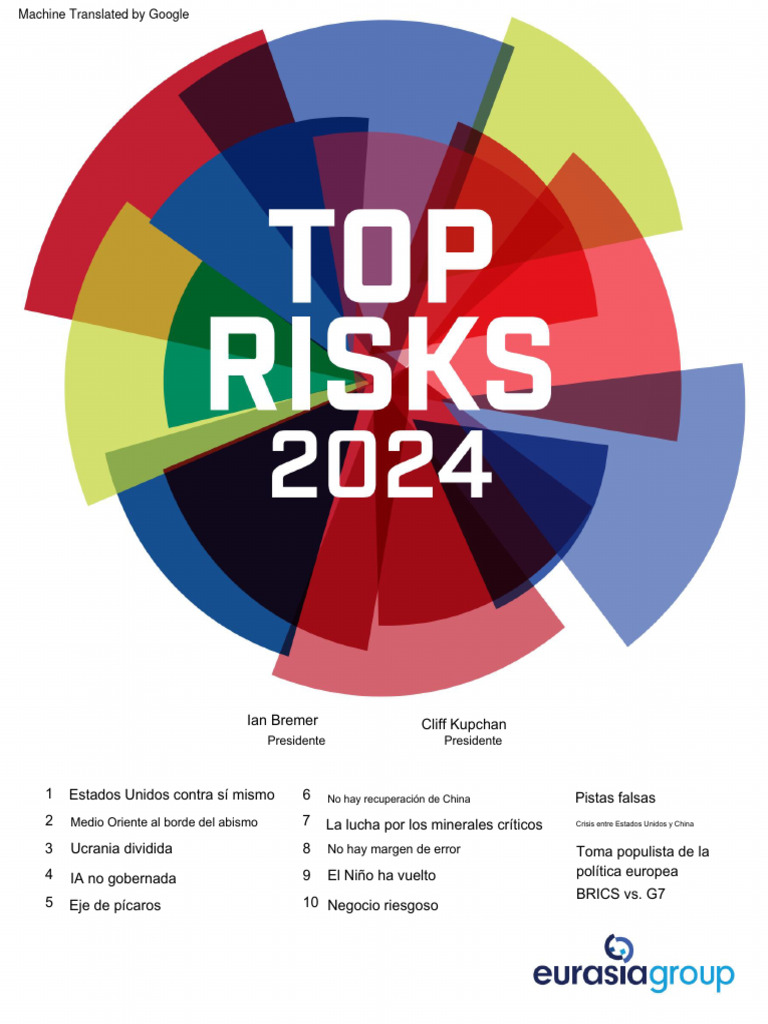 Conflictos Globales y Riesgos 2024 | PDF | Gobierno americano | Donald ...