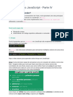 Introdução Ao JavaScript - Parte IV