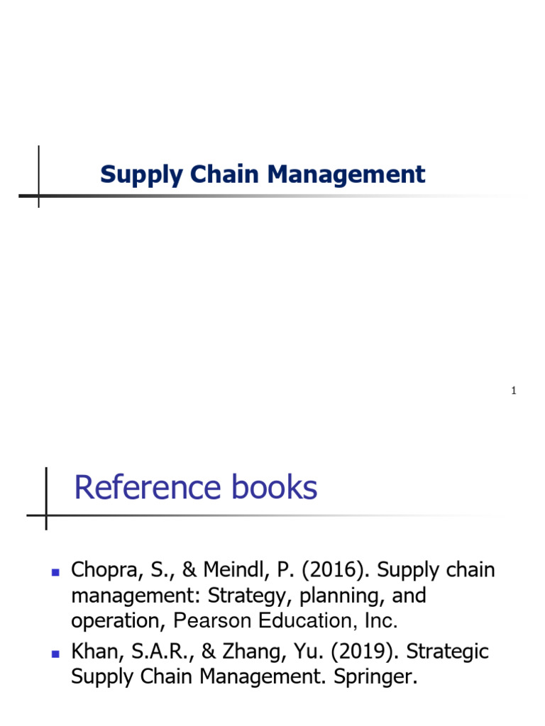 Chapter 1 Understanding The Supply Chain Download Free Pdf Supply