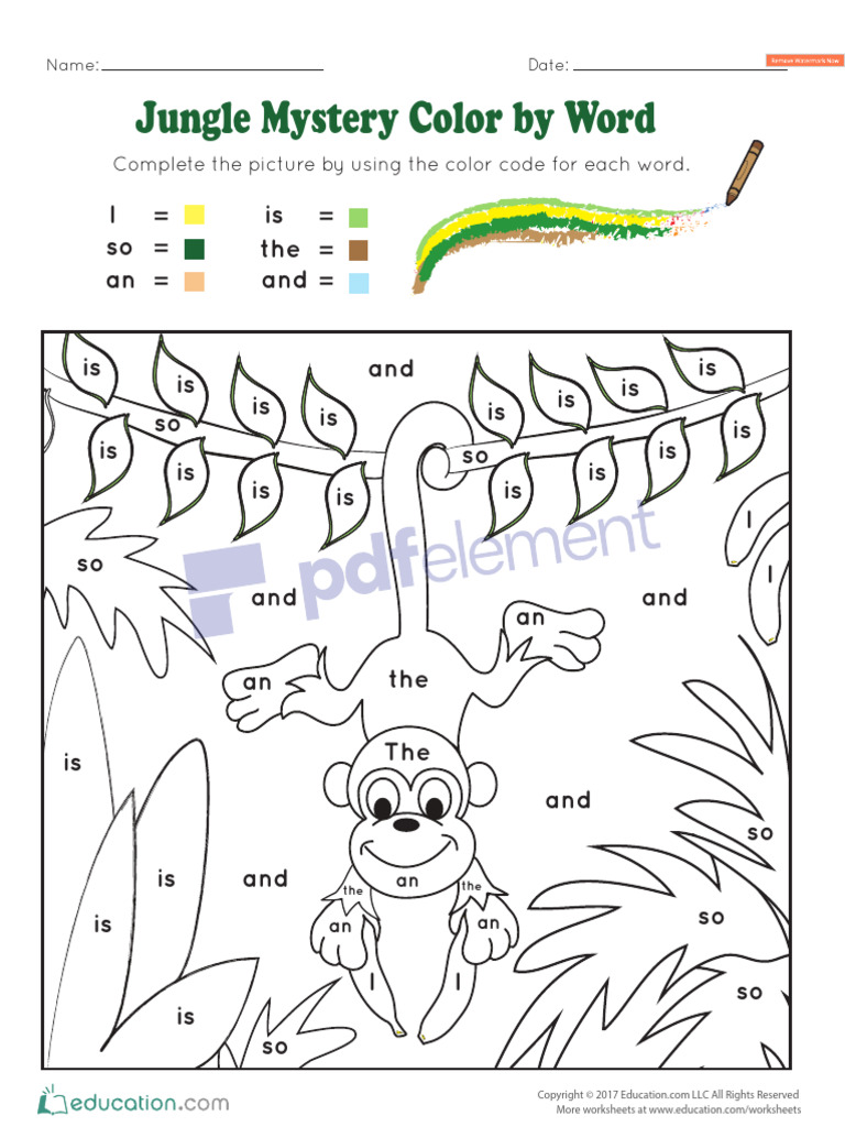Jungle Mystery Color | PDF