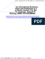 Full Download Test Bank For International Business Opportunities and Challenges in A Flattening World Version 3 0 by Mason A Carpenter Sanjyot P Dunung Isbn 9781453386842 PDF Full Chapter