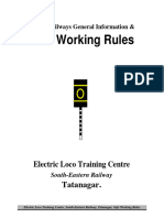 Safe Working Rules (English)