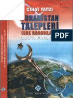 Cihat Yaycı - Yunanistan Talepleri