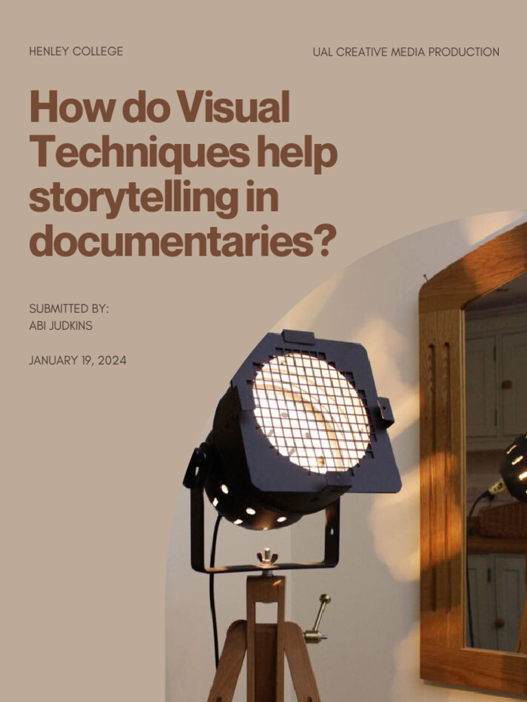 Canva Pdf Documentary Film Cinematography