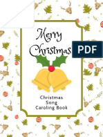 Christmas Caroling Book PDF Printable