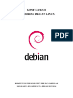 Konfigurasi Ip Address Debian
